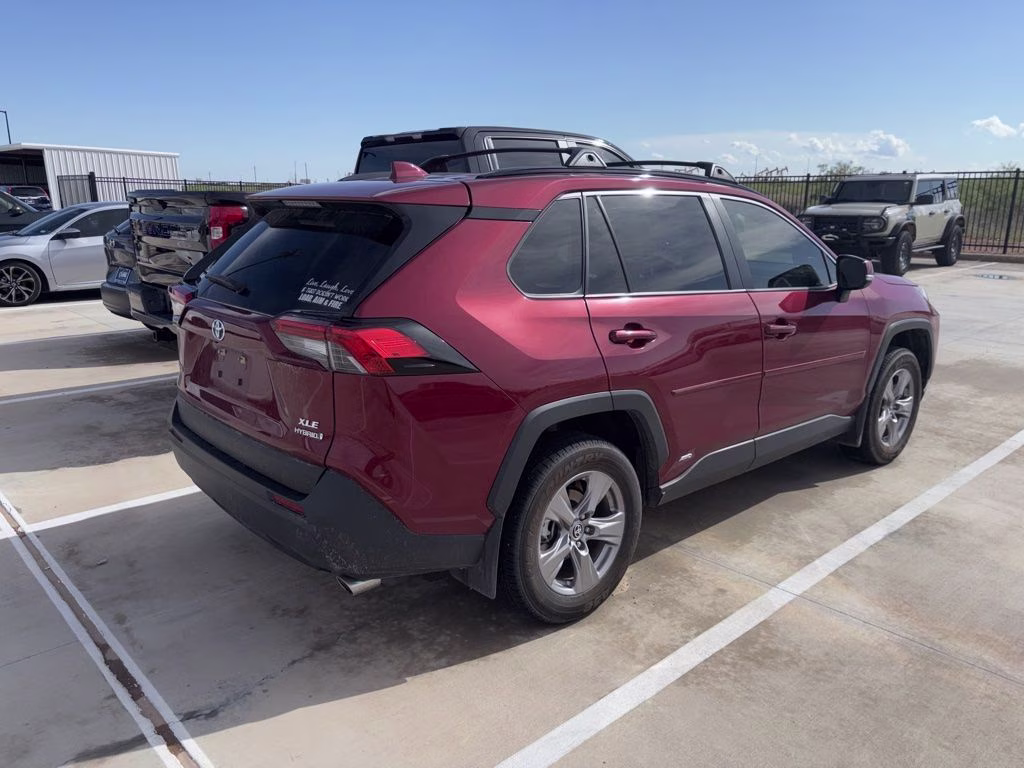 2024 Pearl Toyota RAV4 Hybrid XLE AWD SUV