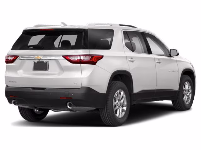 2021 Summit White Chevrolet Traverse LT Leather FWD SUV