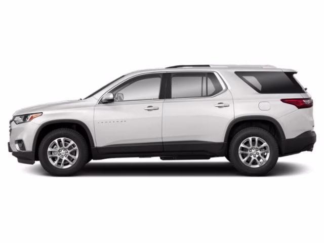 2021 Summit White Chevrolet Traverse LT Leather FWD SUV