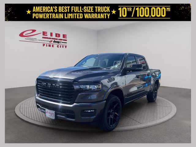 2026 Granite Crystal Metallic Clearcoat Ram 1500 Laramie Night Edition 4X4 Truck