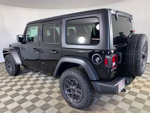 2026 Black Clearcoat Jeep Wrangler 4-Door Sport S 4X4 SUV