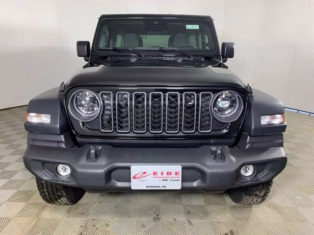 2026 Black Clearcoat Jeep Wrangler 4-Door Sport S 4X4 SUV