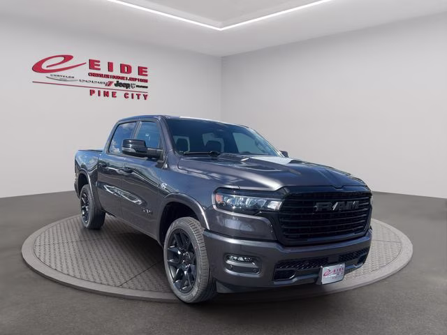 2026 Granite Crystal Metallic Clearcoat Ram 1500 Laramie Night Edition 4X4 Truck