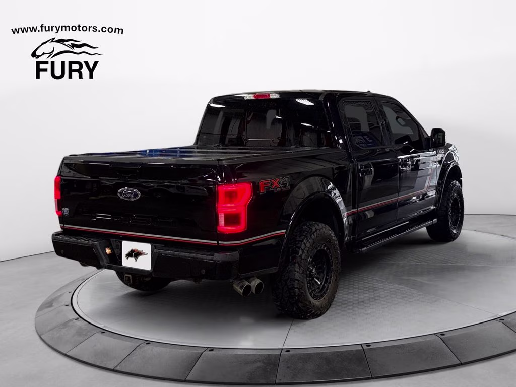 2020 Agate Black Metallic Ford F-150 Lariat FX4 Special Edition w/Tech / Tow & Twin Pan 4X4 Truck