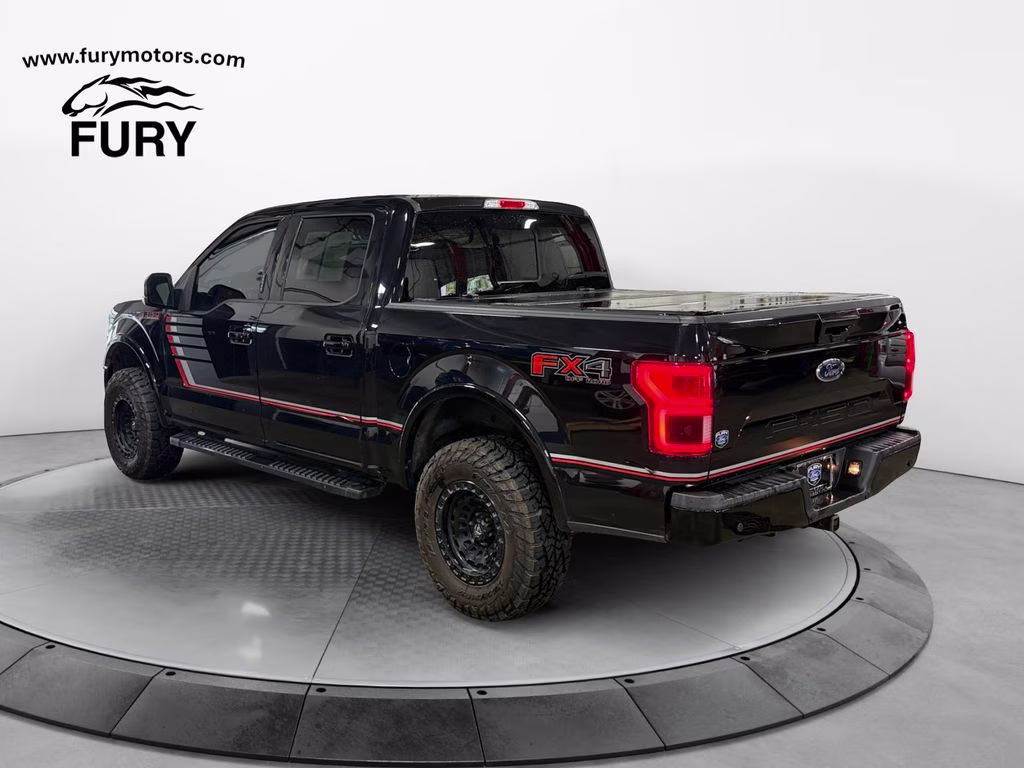 2020 Agate Black Metallic Ford F-150 Lariat FX4 Special Edition w/Tech / Tow & Twin Pan 4X4 Truck