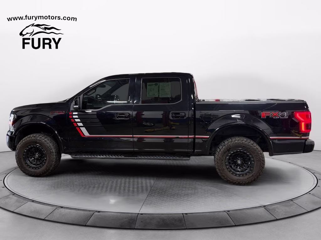 2020 Agate Black Metallic Ford F-150 Lariat FX4 Special Edition w/Tech / Tow & Twin Pan 4X4 Truck