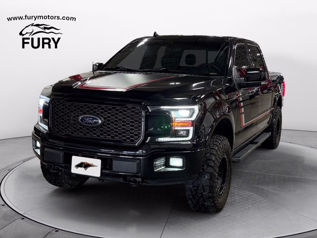 2020 Agate Black Metallic Ford F-150 Lariat FX4 Special Edition w/Tech / Tow & Twin Pan 4X4 Truck