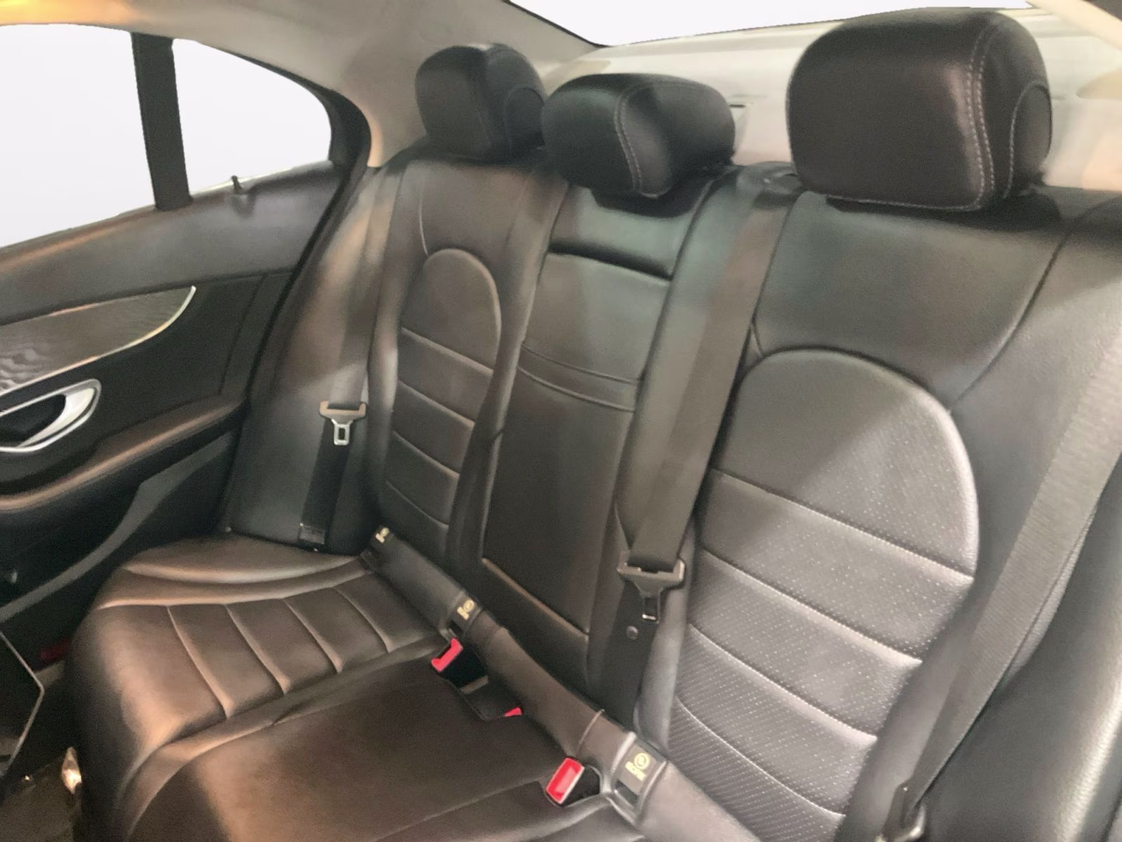 2015 White Mercedes-Benz C-Class C 300 AWD Sedan