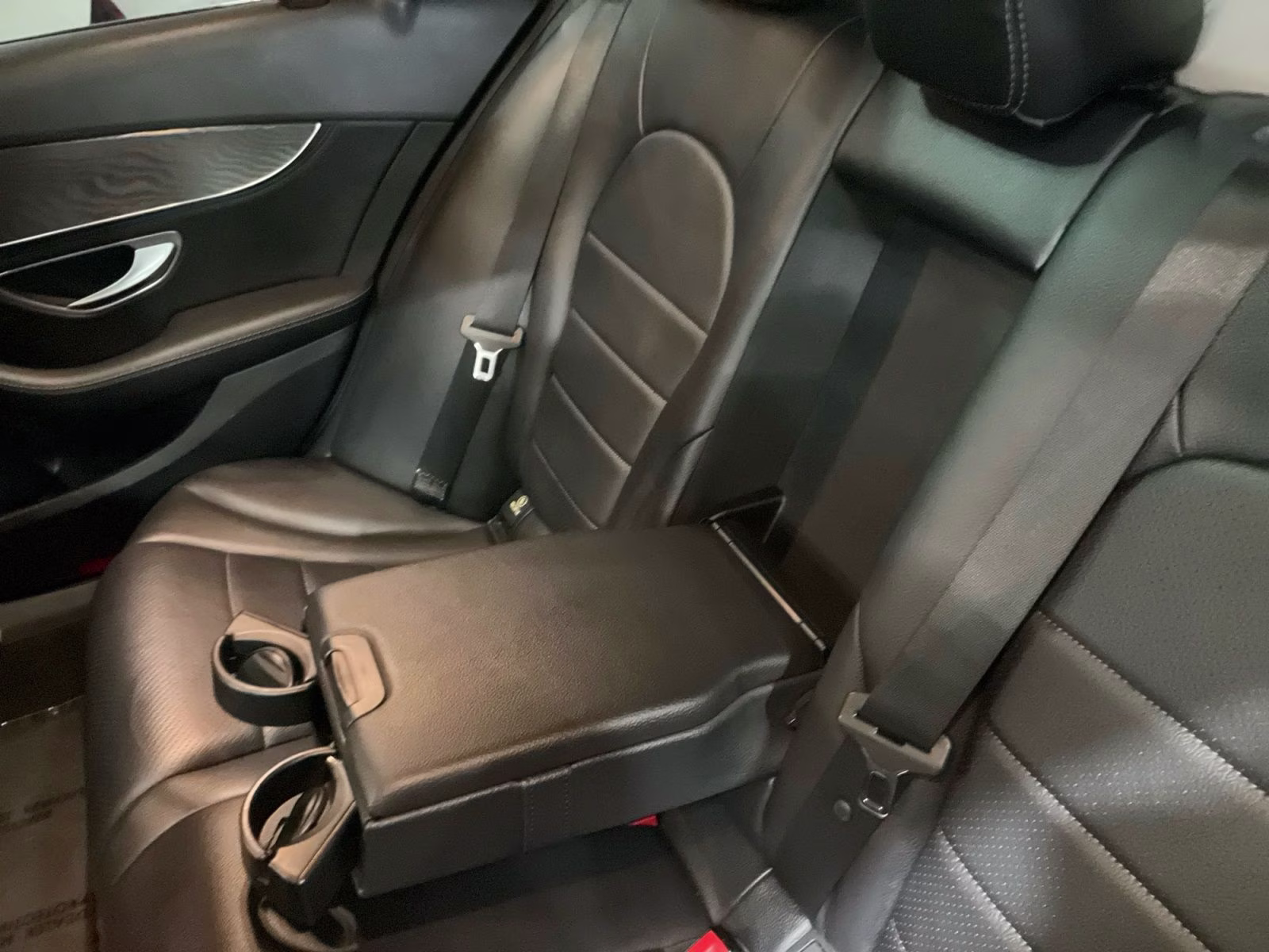 2015 White Mercedes-Benz C-Class C 300 AWD Sedan