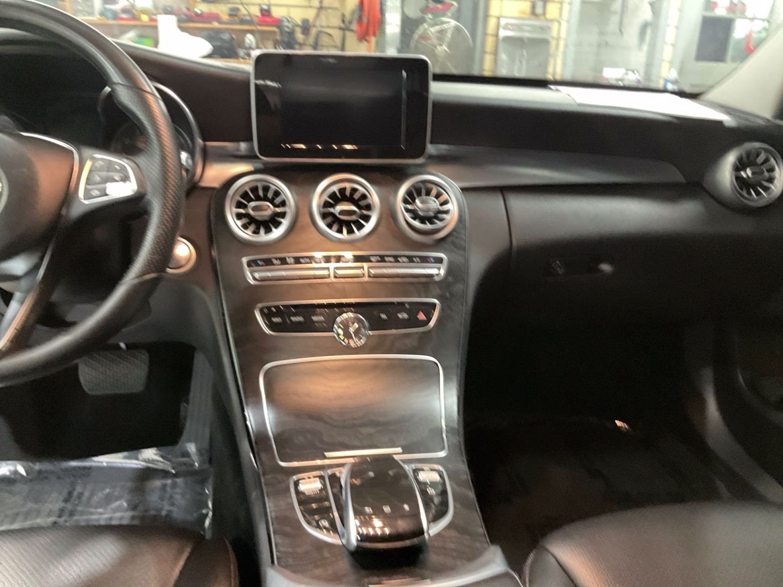 2015 White Mercedes-Benz C-Class C 300 AWD Sedan