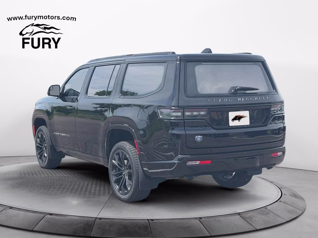 2023 Diamond Black Crystal Pearlcoat Jeep Grand Wagoneer Series II w/Massaging Front Seats & 3 Panel Sun Ro 4X4 SUV