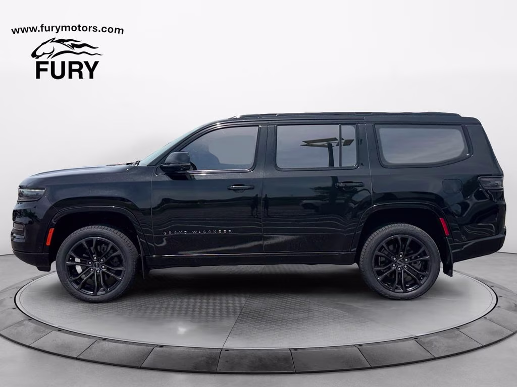 2023 Diamond Black Crystal Pearlcoat Jeep Grand Wagoneer Series II w/Massaging Front Seats & 3 Panel Sun Ro 4X4 SUV