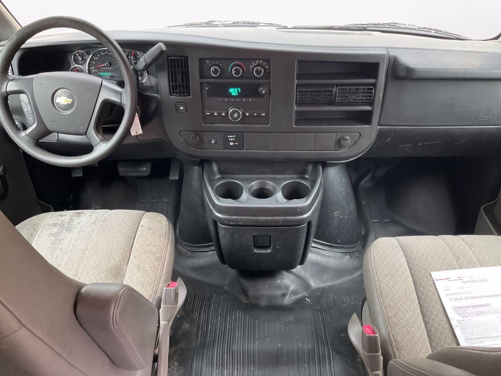 2013 Summit White Chevrolet Express 3500 Work Van RWD Van