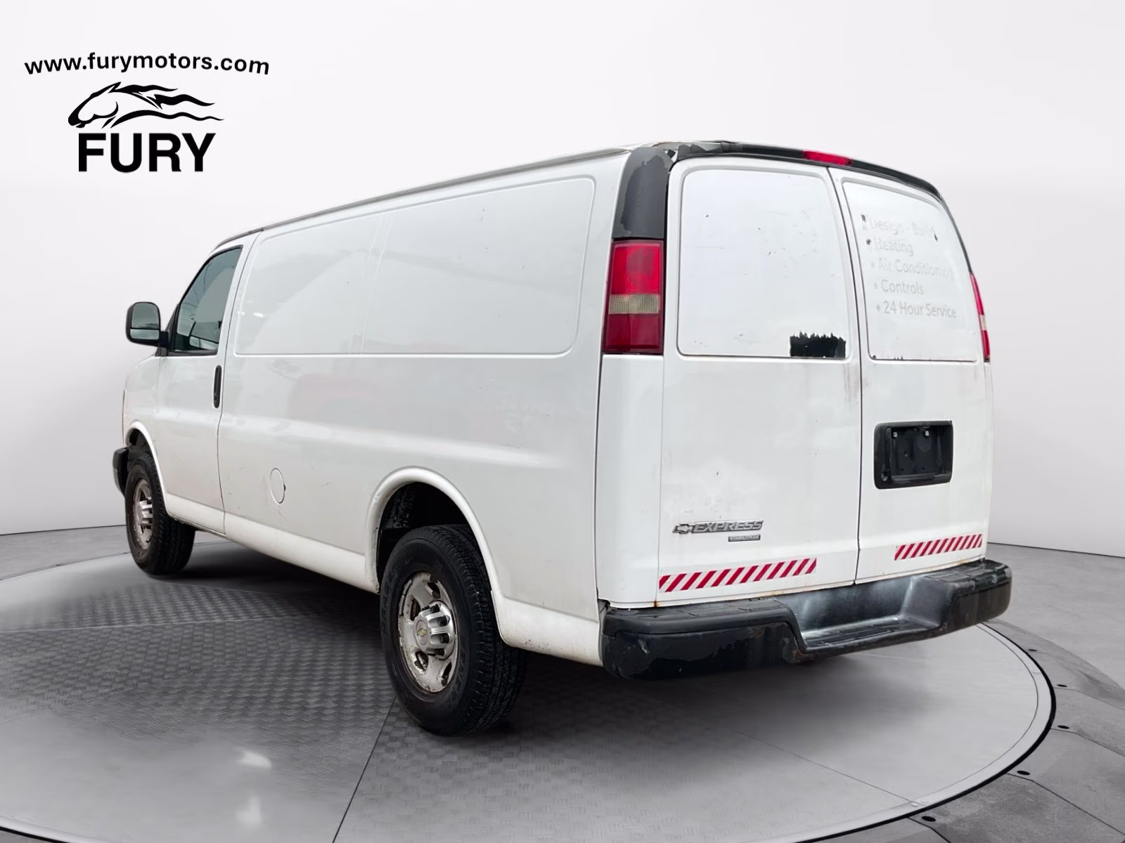 2013 Summit White Chevrolet Express 3500 Work Van RWD Van