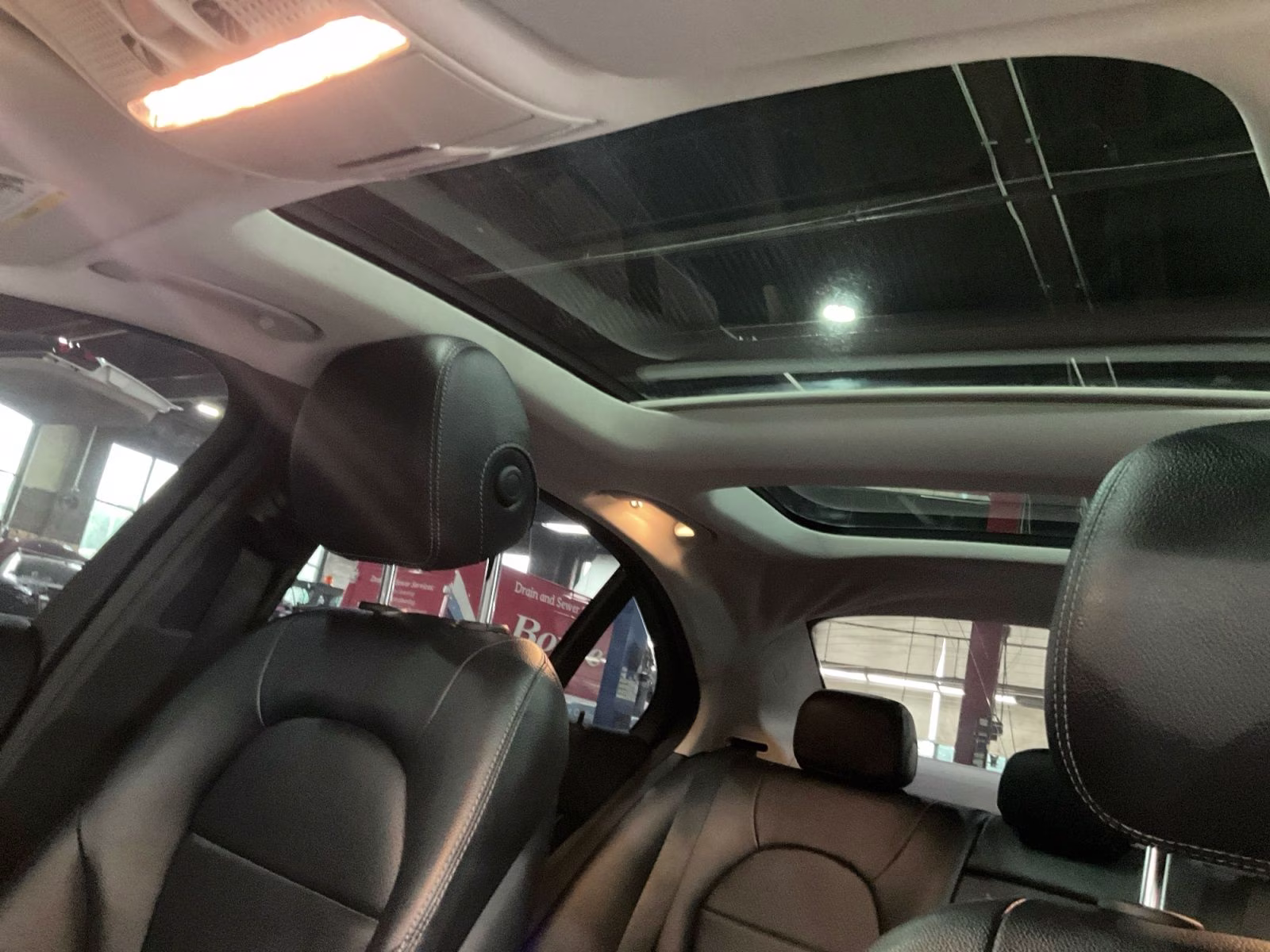 2015 White Mercedes-Benz C-Class C 300 AWD Sedan