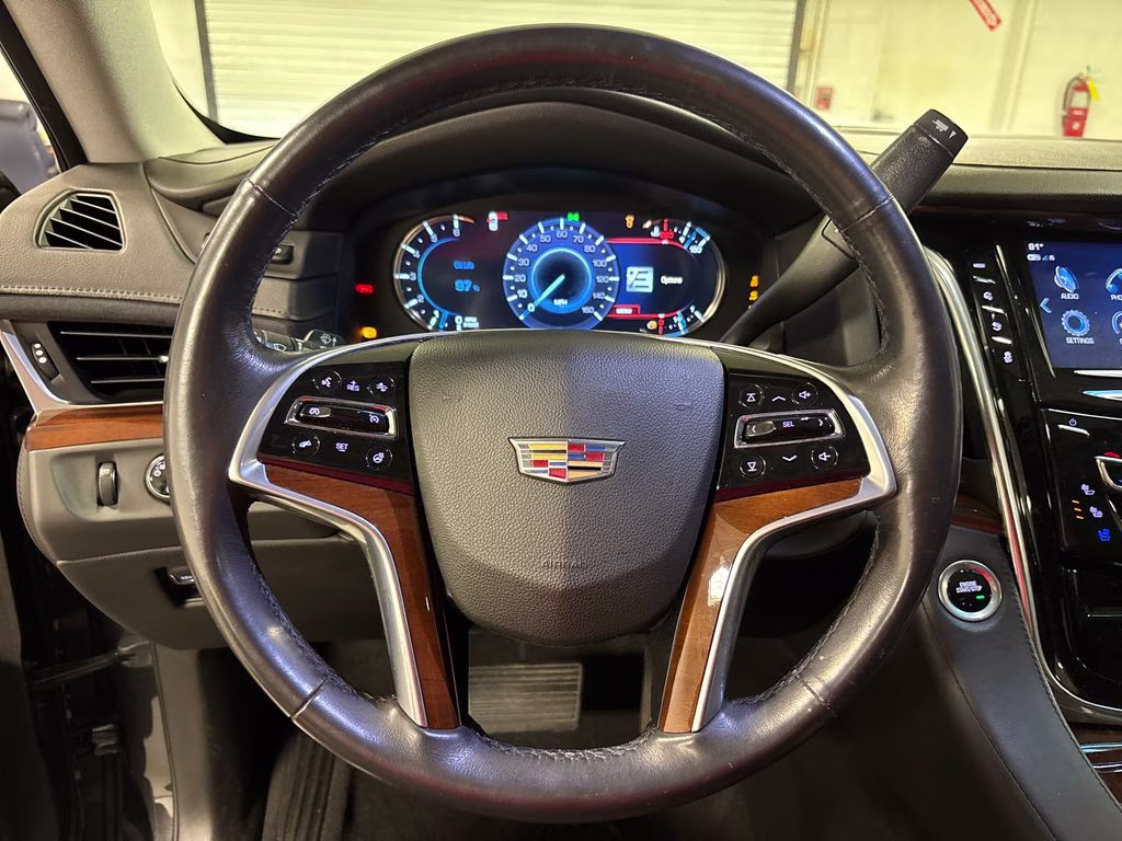 2018 Dark Granite Metallic Cadillac Escalade Premium Luxury RWD SUV