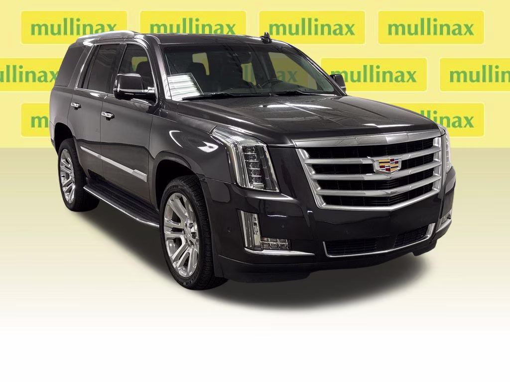 2018 Dark Granite Metallic Cadillac Escalade Premium Luxury RWD SUV