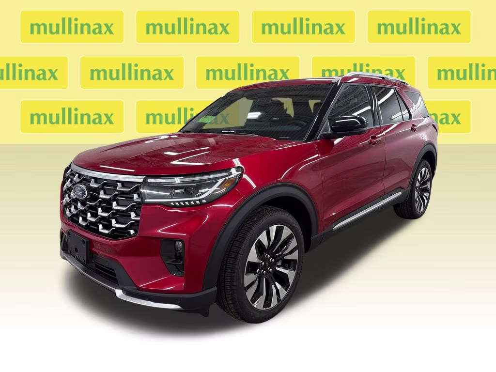 2026 RAPID RED TINTED Ford Explorer Platinum 4X4 SUV