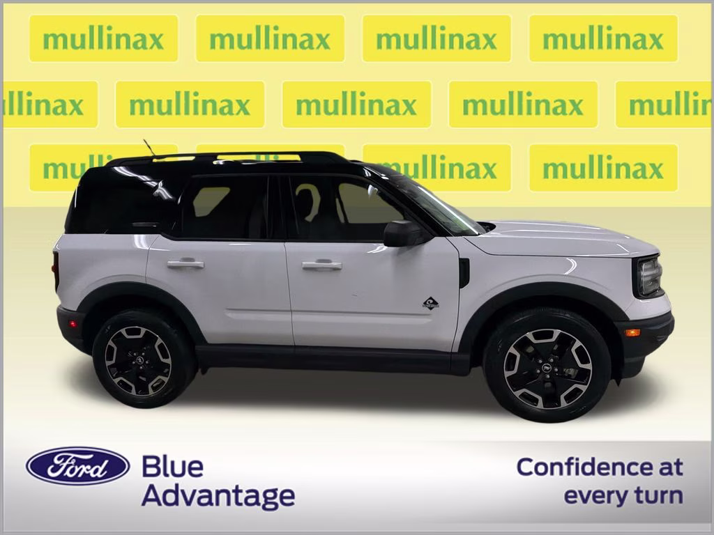 2021 Oxford White Ford Bronco Sport Outer Banks 4X4 SUV