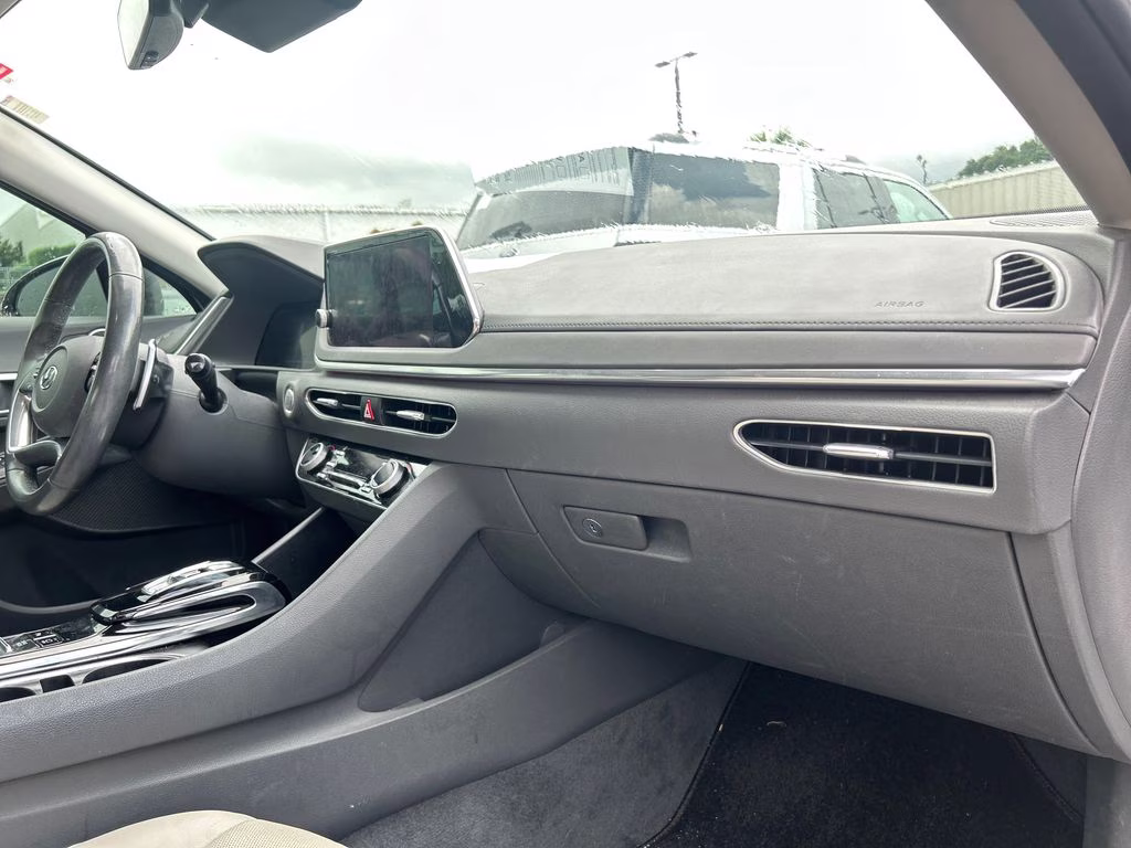 2020 Quartz White Hyundai Sonata Limited FWD Sedan
