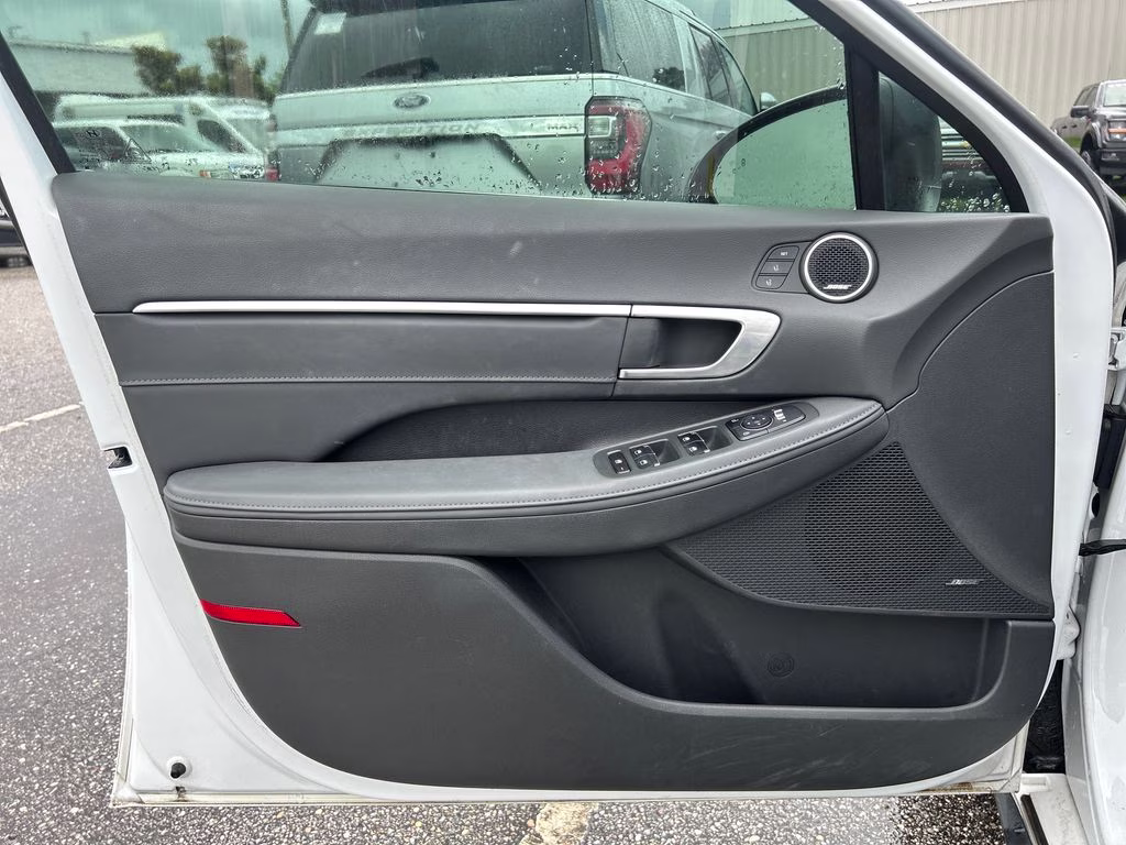 2020 Quartz White Hyundai Sonata Limited FWD Sedan