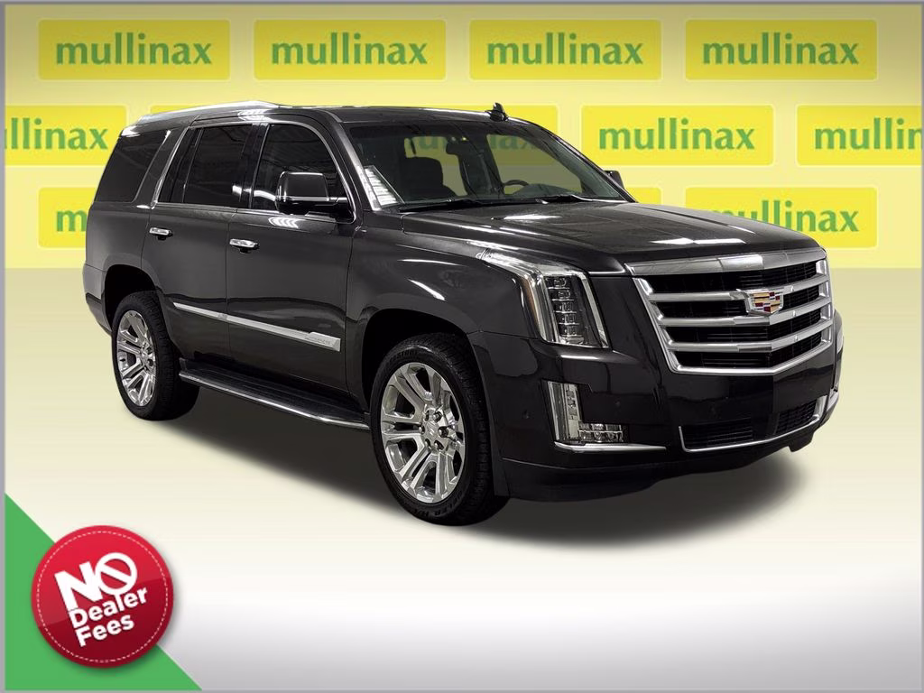 2018 Dark Granite Metallic Cadillac Escalade Premium Luxury RWD SUV