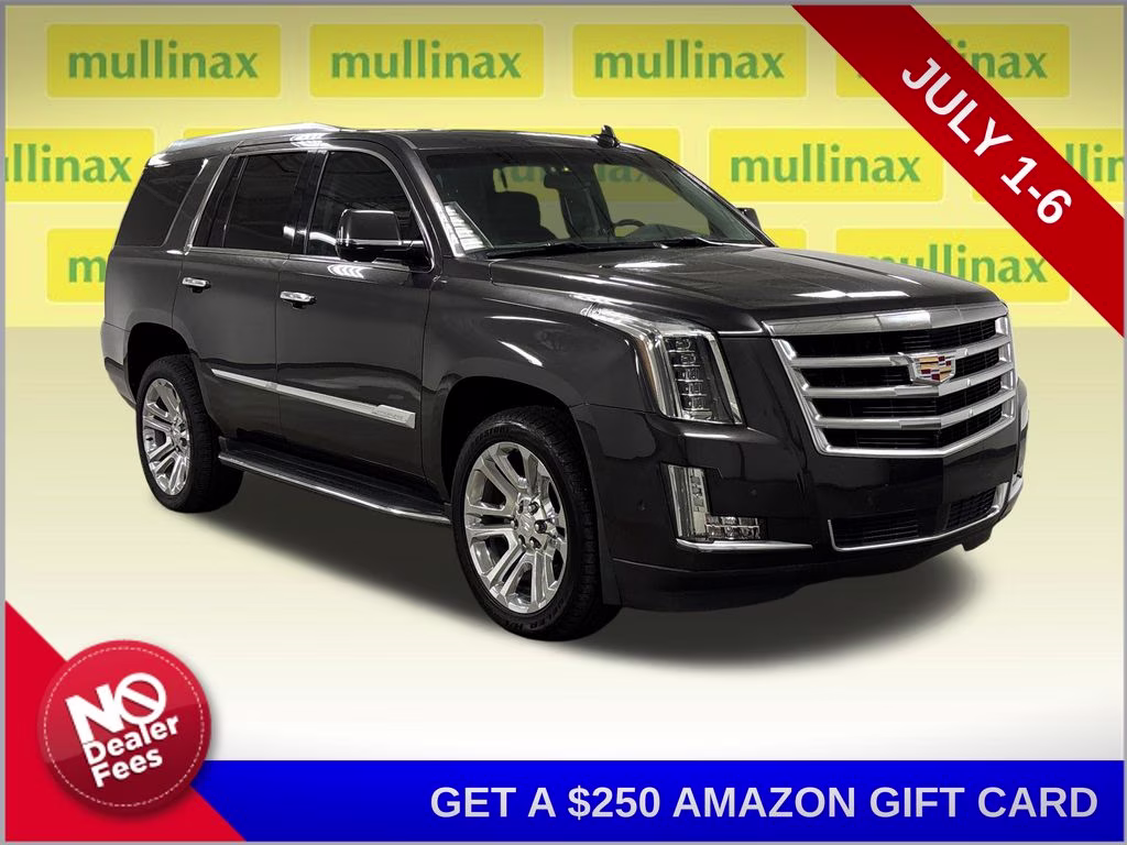 2018 Dark Granite Metallic Cadillac Escalade Premium Luxury RWD SUV