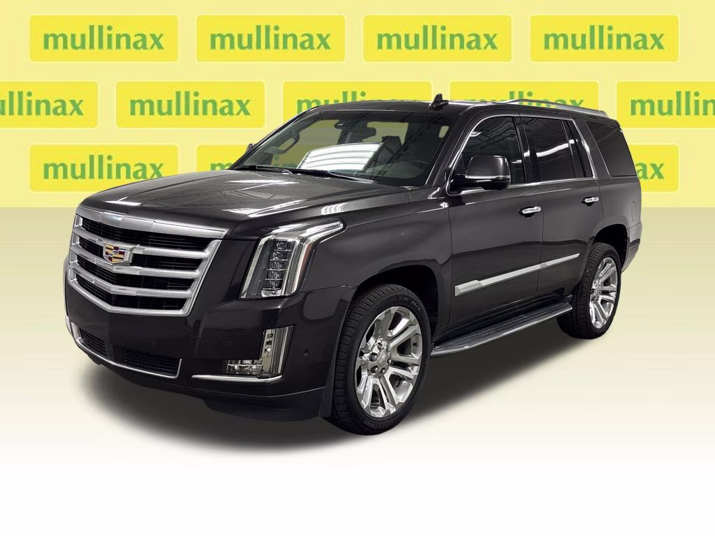 2018 Dark Granite Metallic Cadillac Escalade Premium Luxury RWD SUV