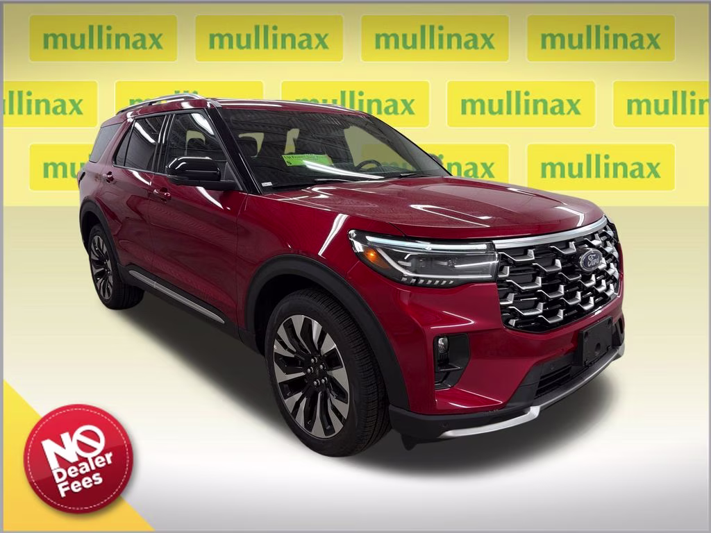 2026 RAPID RED TINTED Ford Explorer Platinum 4X4 SUV