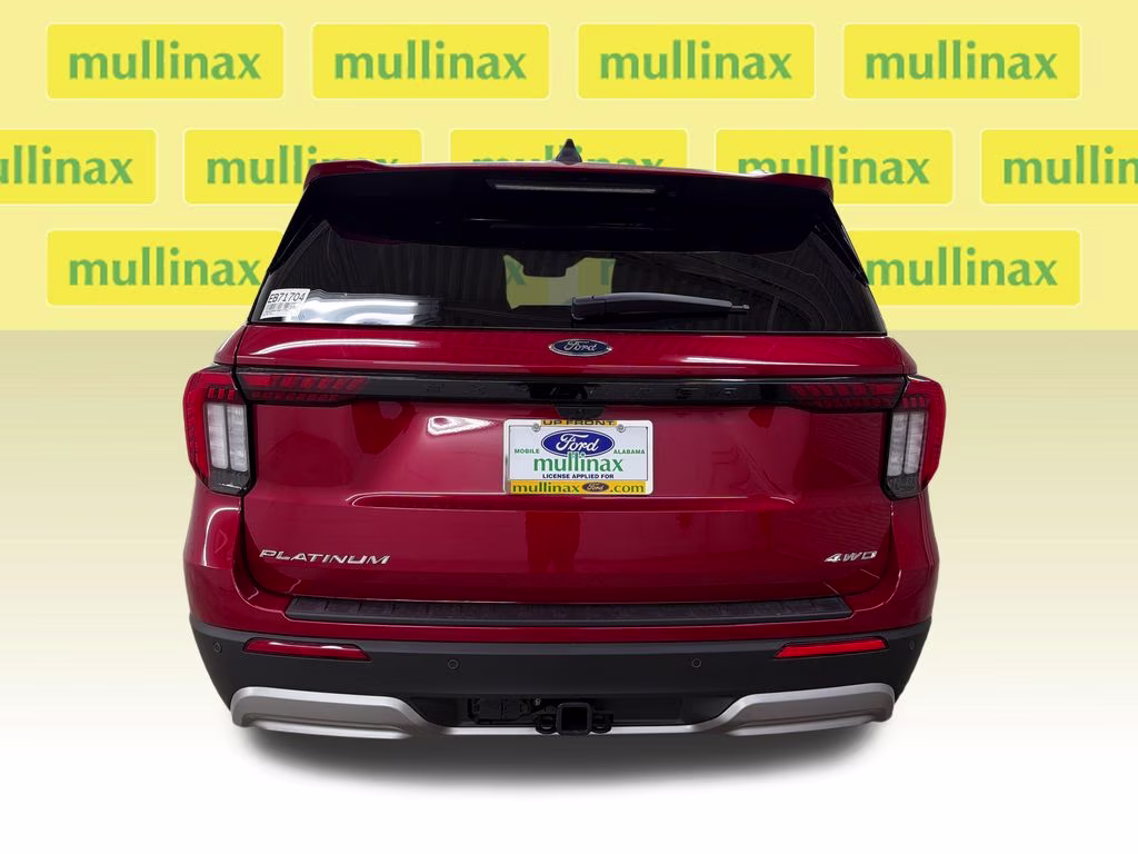 2026 RAPID RED TINTED Ford Explorer Platinum 4X4 SUV