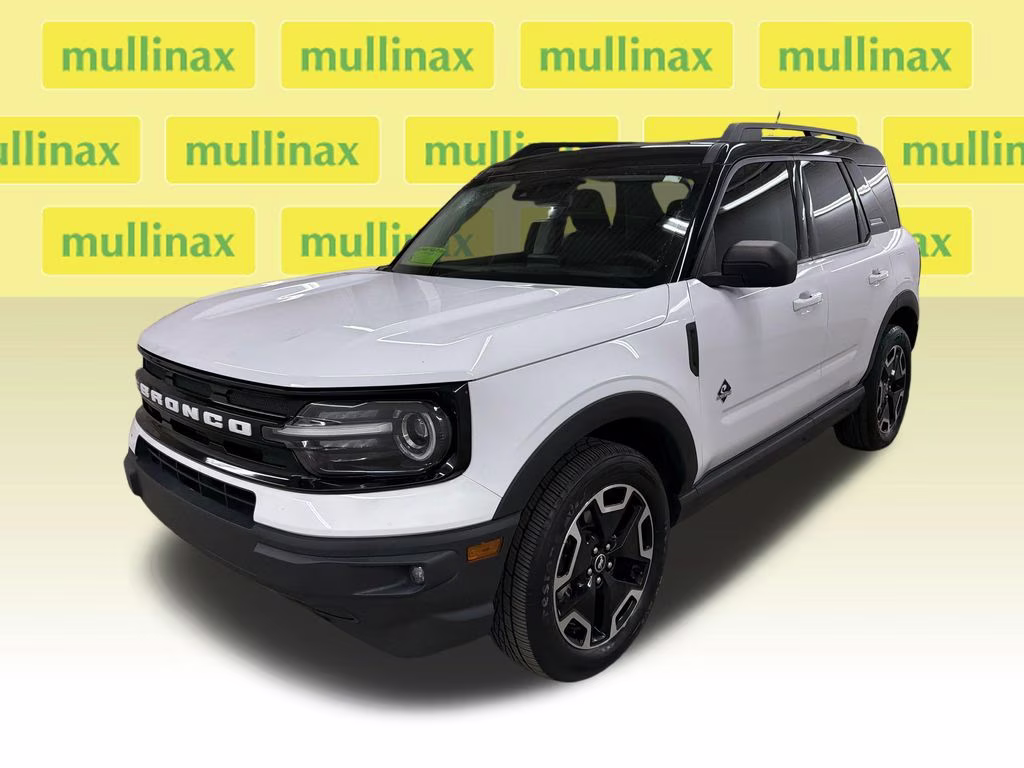 2021 Oxford White Ford Bronco Sport Outer Banks 4X4 SUV