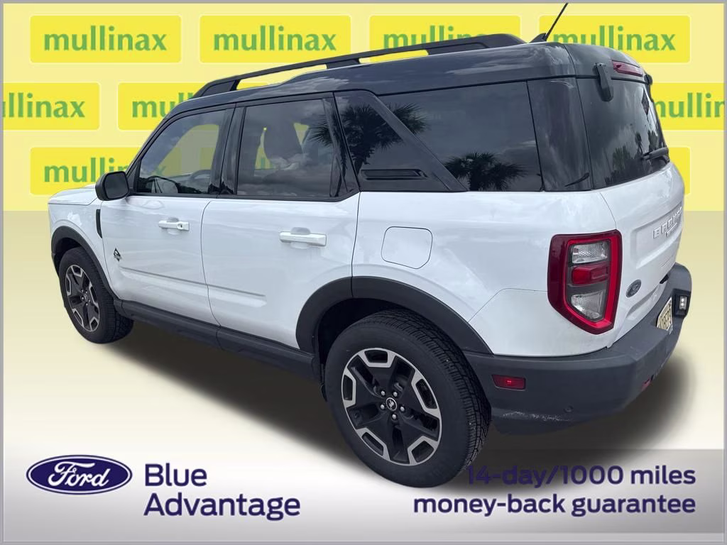 2021 Oxford White Ford Bronco Sport Outer Banks 4X4 SUV