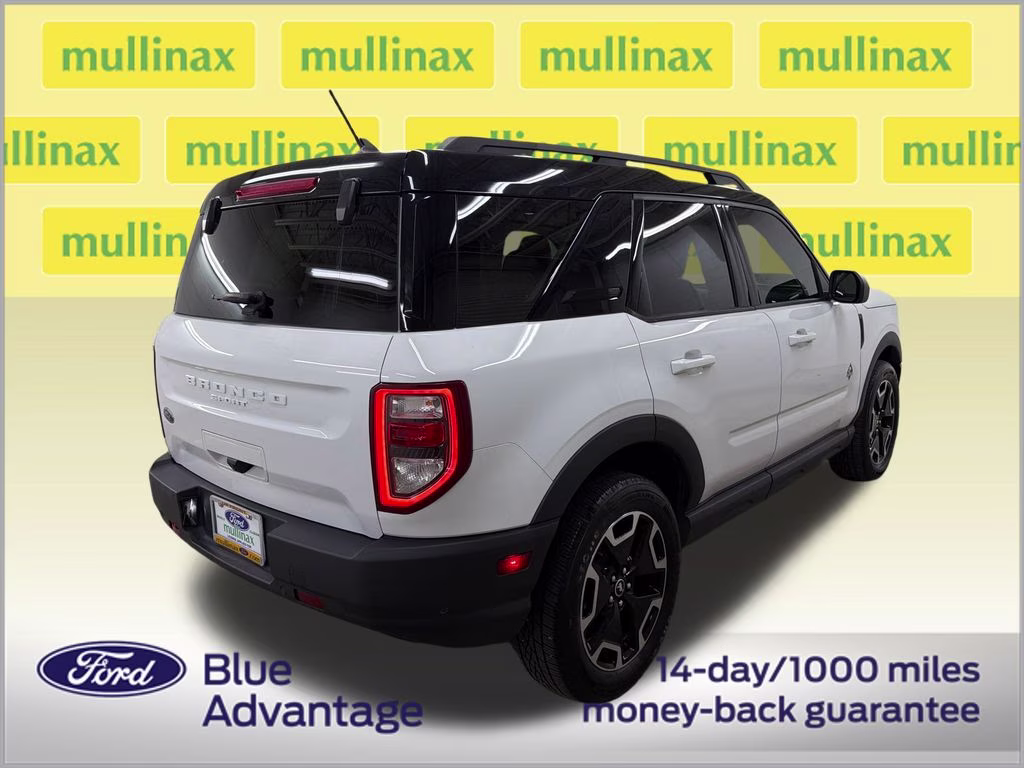2021 Oxford White Ford Bronco Sport Outer Banks 4X4 SUV
