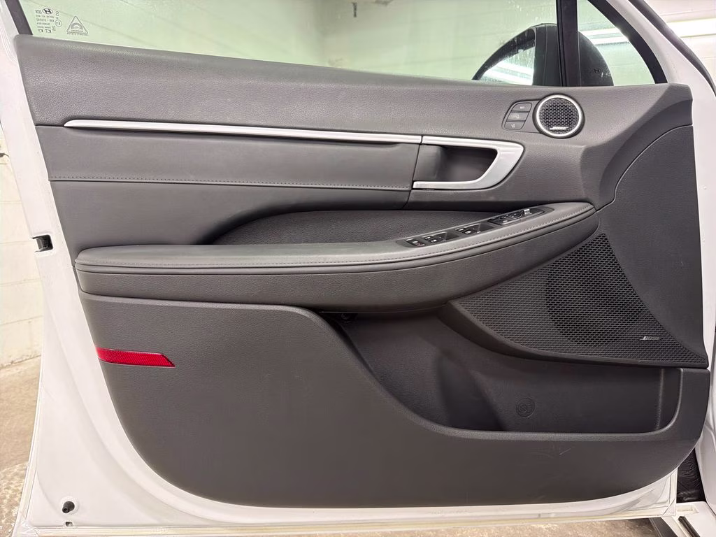2020 Quartz White Hyundai Sonata Limited FWD Sedan