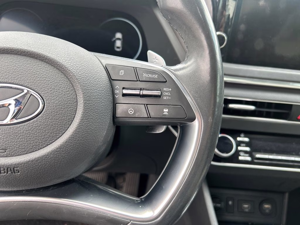 2020 Quartz White Hyundai Sonata Limited FWD Sedan