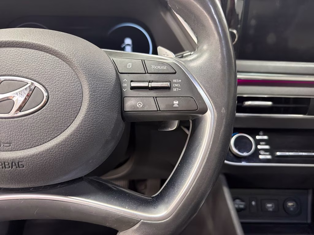 2020 Quartz White Hyundai Sonata Limited FWD Sedan