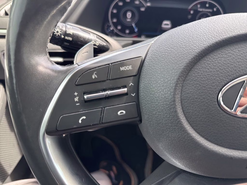 2020 Quartz White Hyundai Sonata Limited FWD Sedan