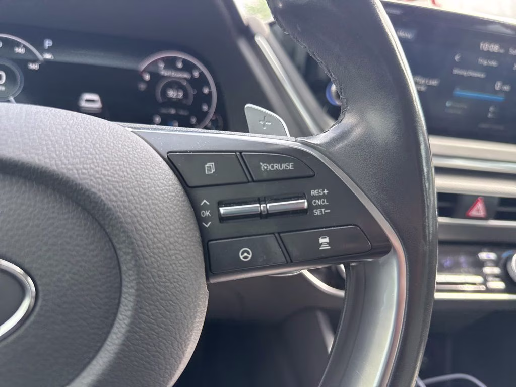 2020 Quartz White Hyundai Sonata Limited FWD Sedan