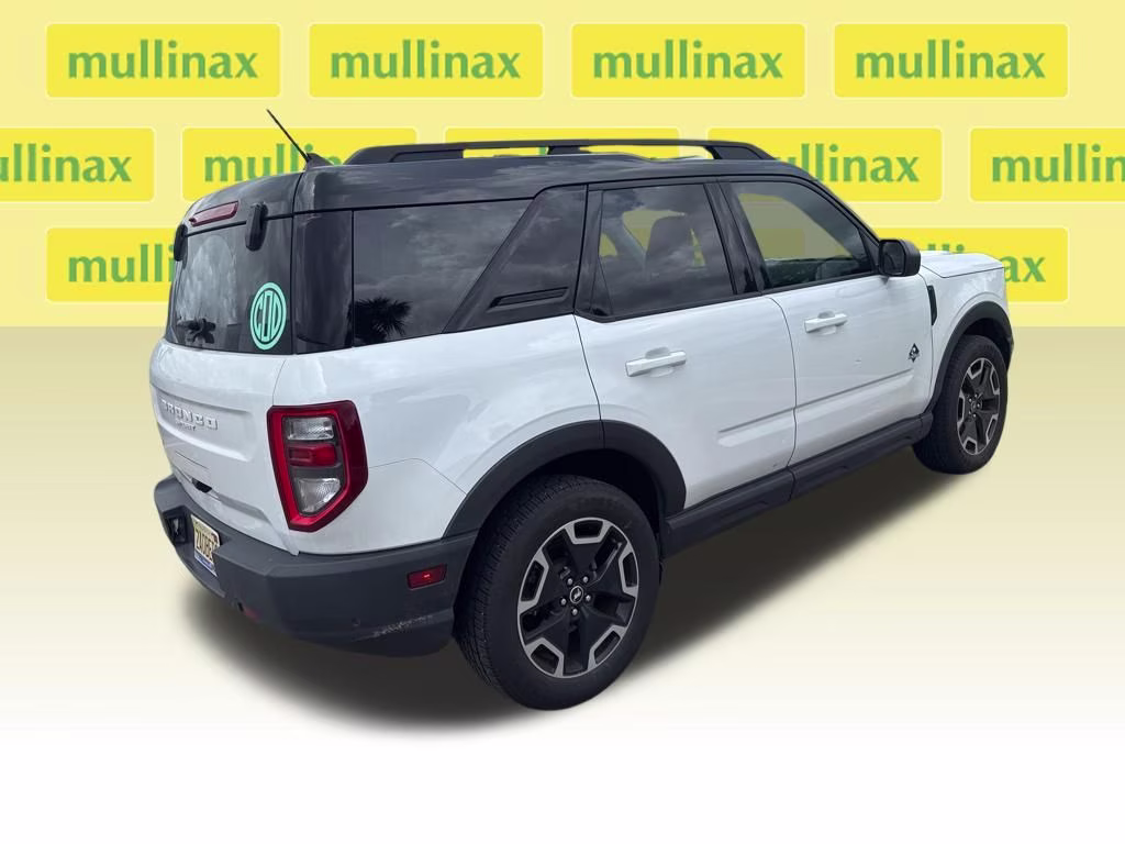 2021 Oxford White Ford Bronco Sport Outer Banks 4X4 SUV