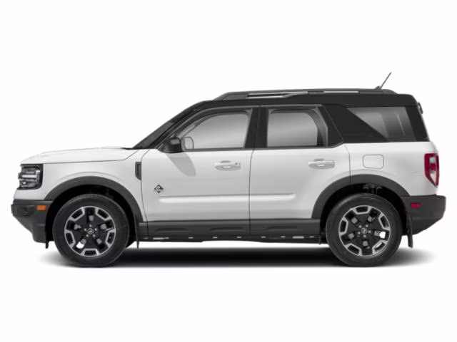 2021 White Ford Bronco Sport Outer Banks 4X4 SUV
