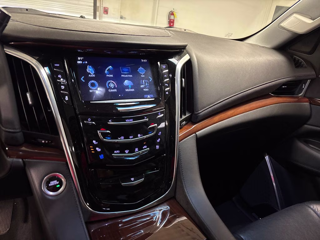2018 Dark Granite Metallic Cadillac Escalade Premium Luxury RWD SUV