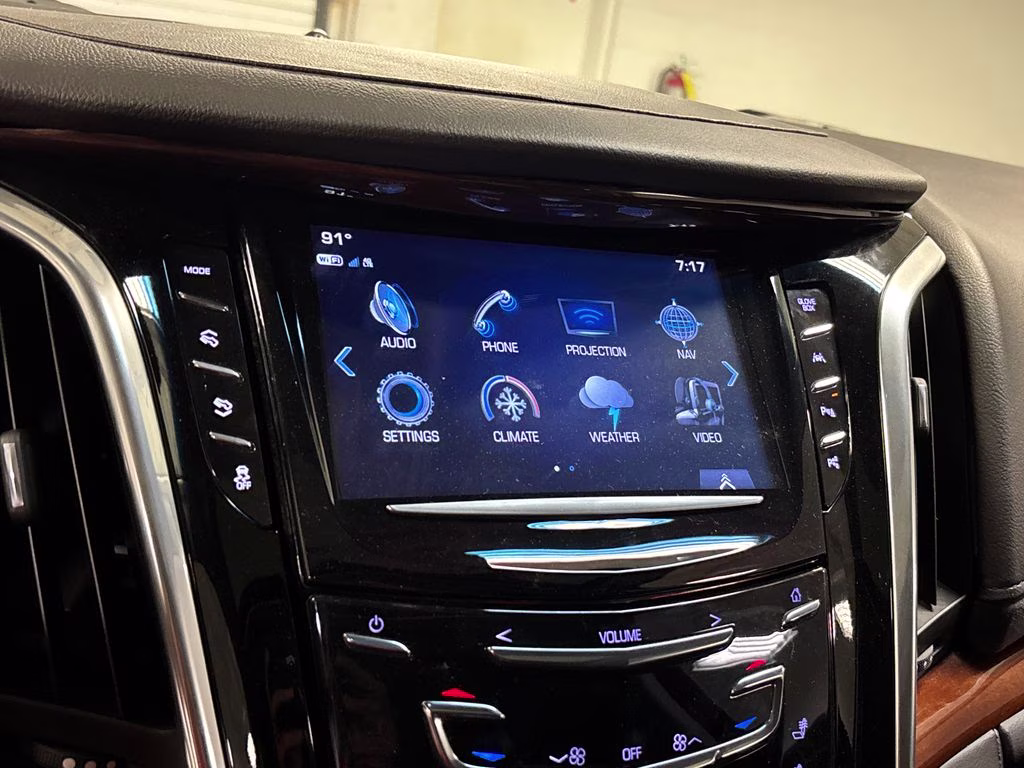 2018 Dark Granite Metallic Cadillac Escalade Premium Luxury RWD SUV