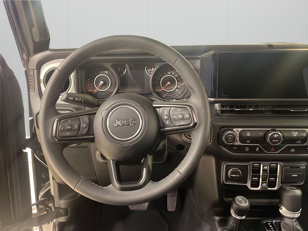 2025 Black Clearcoat Jeep Wrangler Sport S 4X4 SUV