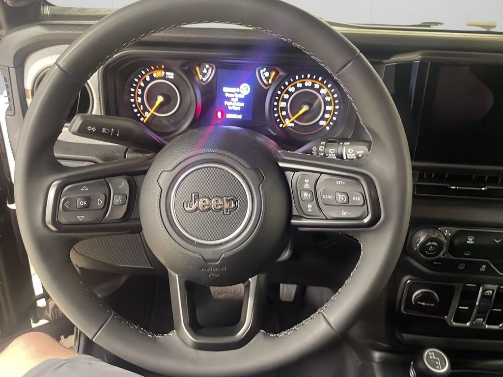 2025 Black Clearcoat Jeep Wrangler Sport S 4X4 SUV