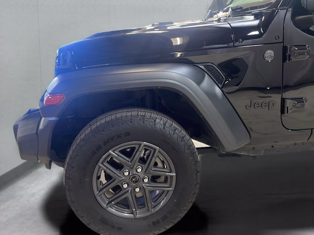 2025 Black Clearcoat Jeep Wrangler Sport S 4X4 SUV