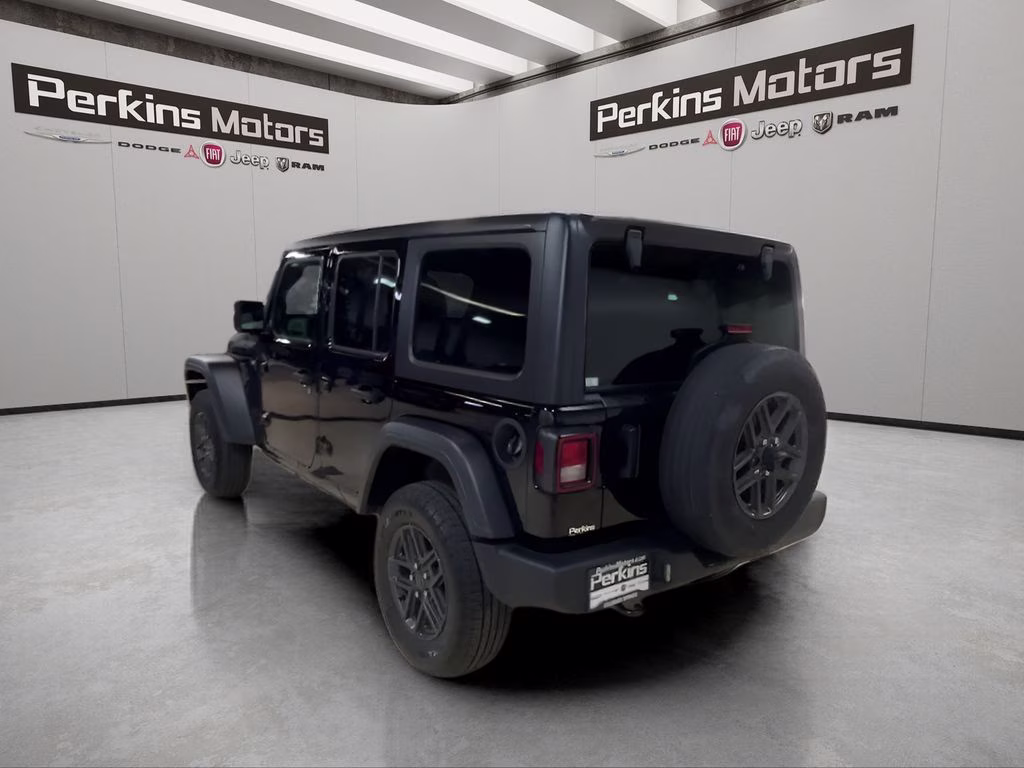 2025 Black Clearcoat Jeep Wrangler Sport S 4X4 SUV