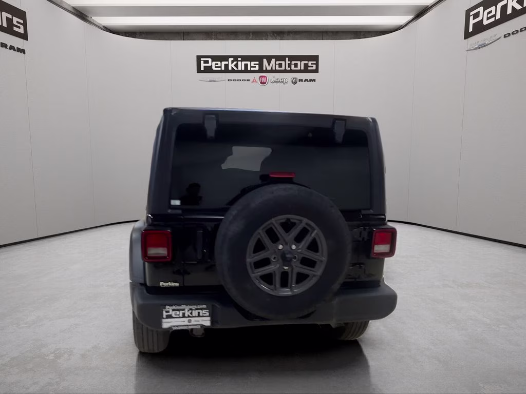 2025 Black Clearcoat Jeep Wrangler Sport S 4X4 SUV