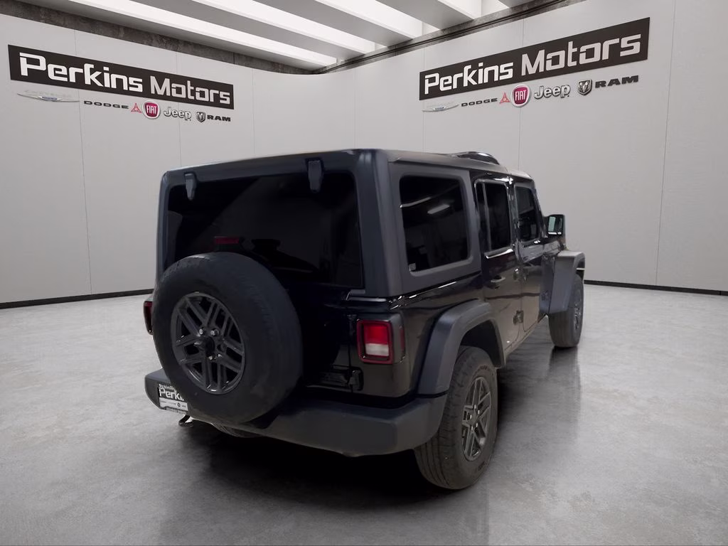2025 Black Clearcoat Jeep Wrangler Sport S 4X4 SUV