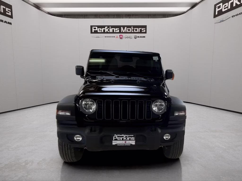 2025 Black Clearcoat Jeep Wrangler Sport S 4X4 SUV