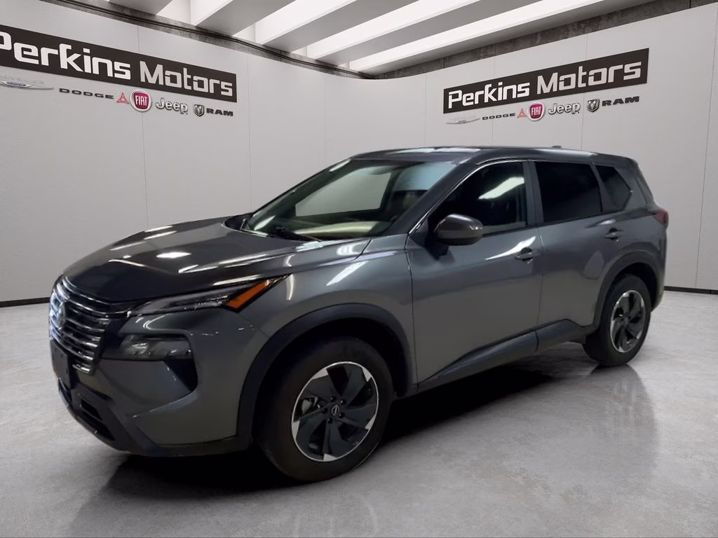 2025 Gun Metallic Nissan Rogue SV AWD SUV